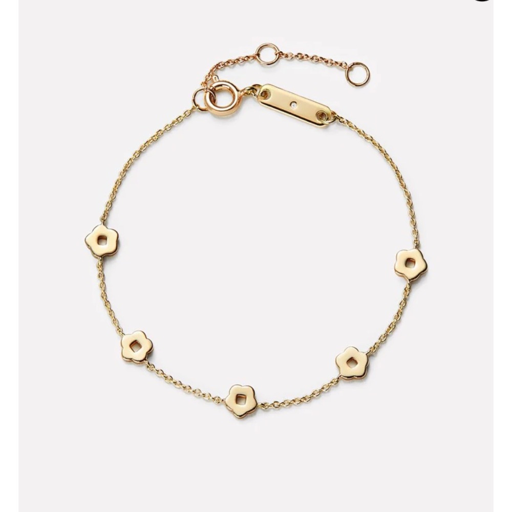 Ana luisa Rowena Gold Bracelet